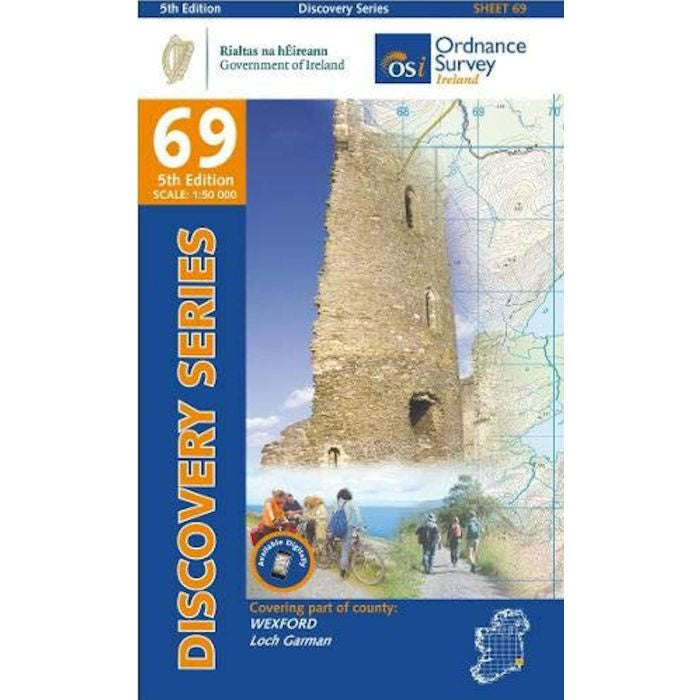 Irish Discovery Map 69, Wexford - North East